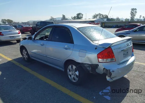 2007 Kia Spectra Ex z USA, uszkodzony, nr VIN KNAFE122375485907